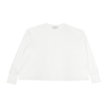 STUDIO NICHOLSON Damen Langarmshirt LOOP SNW 1618 OPTIC WHITE 118854571