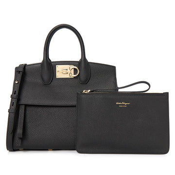 SALVATORE FERRAGAMO Studio 21 H159 NERO 0718293_2 Damen Tote und Schultertasche/Umhängetasche 116704219