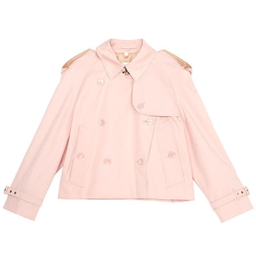 Burberry P W92 G4 8066252 B5664 Women's Cropped Trench Coat Relaxed Fit 101792897