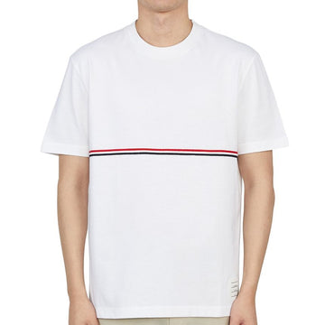THOM BROWNE MJS221A J0058 100 メンズ 半袖 Tシャツ 101792753