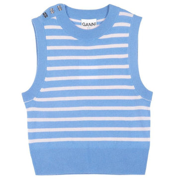 Ganni K1984 695 Women's Knit Vest 101792475
