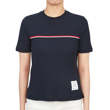 THOM BROWNE FJS143A J0066 415 レディース クルーネック 半袖 Tシャツ 101789055