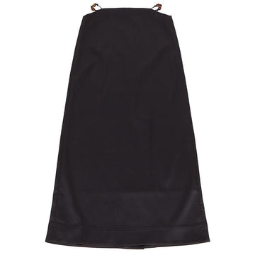 Ganni F8036 099 Women's Long Skirt Slim Fit 101788777