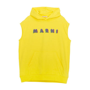 MARNI キッズ M01074 M00J6 0M215 キッズ フード ノースリーブ Tシャツ (大人着用可能) 99921453