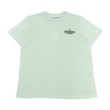 GANNI Damen T-Shirt mit kurzen Ärmeln T3923 073 99783909