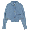 PATOU Limited Edition Batou BL0270008 630B Women's Denim Jacket 96307409 [P]