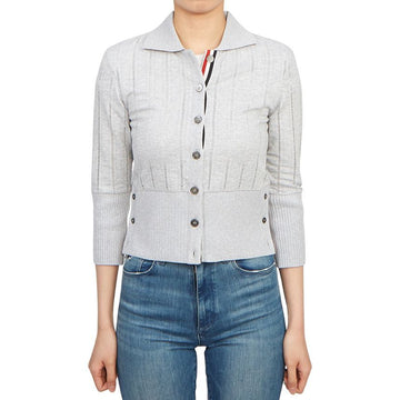 THOM BROWNE FJT318A J0143 065 Damen Kragen Cardigan 96121665