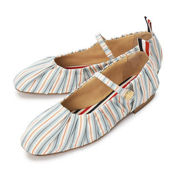 THOM BROWNE FFS024B F0573 825 レディース フラットシューズ 96121656