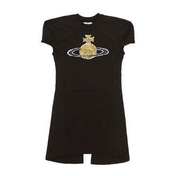 VIVIENNE WESTWOOD 1I01000C J0006 N401 Damen Kurzarm Mini Kleid 94768159