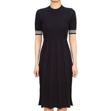 Thom Browne FKD164A Y3014 415 Women's Short Sleeve Pleated Dress 94657990
