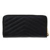 Saint Laurent Monogram Zip Long Wallet stamp: 358094 BOW01 1000 77790579 [P]