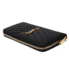 Saint Laurent Monogram Zip Long Wallet stamp: 358094 BOW01 1000 77790579 [P]