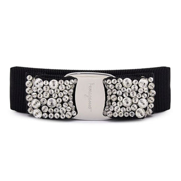 Salvatore Ferragamo Crystal Bow Hairpin 27175826