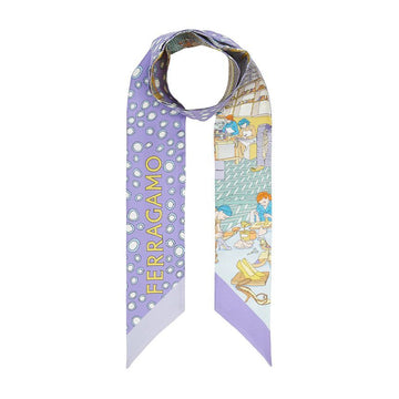 Salvatore Ferragamo Women's Silk Scarf 32 0908 005 0776467 93319627