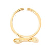 Salvatore Ferragamo Bow Ring for Women 76 0545 001 0998983 27598187 [P]
