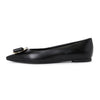 SALVATORE FERRAGAMO Ballerina Frauenflats ZEA NERO 0768694 73255846 [P]