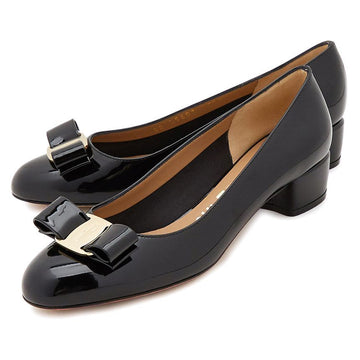 SALVATORE FERRAGAMO バラボウ レディース パンプス VARA1 3CM NERO 0591963 D (ワイズ D) 91681042