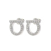 Salvatore Ferragamo Gancini Crystal Women's Earrings 76 0122 002 0696574 27347875 [P]