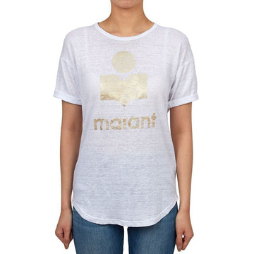 ISABEL MARANT Koldi Damen Kurzarm T-Shirt A1N10E WHLG TS0004FA 119466077