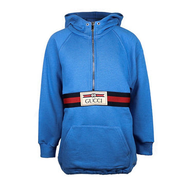 GUCCI キッズラベルハーフジップフーディ653666 XJDKA 4573 122003891