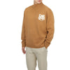 Maison Kitsune Foxhead Intarsia Men's Turtleneck Knit P270 NM00807KM0329 122025365 [P]