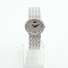 Piaget Extremely 9806 Oval White Gold 27 Women's Gold Watch Genuine Diamond Pave Vintage 1970s 122156739 [P]