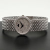 Piaget Extremely 9806 Oval White Gold 27 Women's Gold Watch Genuine Diamond Pave Vintage 1970s 122156739 [P]