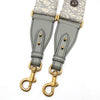 Dior S8520CTZQ Silver Studded Oblique Embroidered Shoulder Strap 122185587 [P]