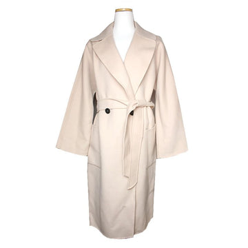 WEEKEND MAXMARA Woche und Wochenende Mantel aus Oatmeal mit Gürtel 42 (SKU: 55, 66) 122199073