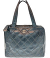CHANEL ブラック A14693 ワイルド ステッチ ココ トートバッグ レザー 6番代 122243211 [P]
