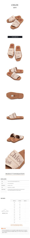 Chloe Logo Flat Mule 56278261 [P]