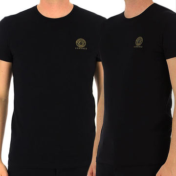 VERSACE Herren 2er Set Unter T-Shirt 121706000