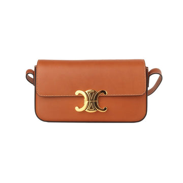 CELINE Natural Kalbsleder Triomphe Schultertasche 34076 122251809