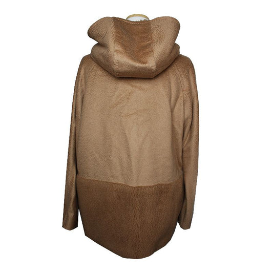 MAXMARA Kamelseide Kapuzenjacke 40 (It.) 122255453