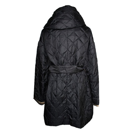 MAXMARA イントレンド ブラック リバーシブル パディング コート 55, 66 122256672