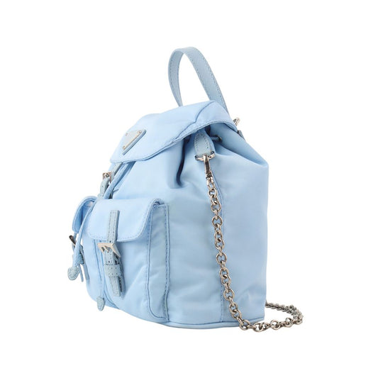 PRADA 1BH029 リナイロン ミニ バックパック チェーン クロスバッグ 34081Y 122294601