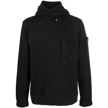Stone Island Wappen Patch Flap Pocket Hoodie T-shirt 771564820 37556248