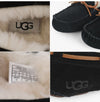 Ugg Dakota Black Moccasin Flats 144730105 [P]