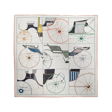 HERMES A Toute Berline Leder Öse Frauen Seidentuch 70 H984175S 01 122336366