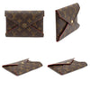 Louis Vuitton M62034 Monogram Canvas Pochette Kirigami Pouch Clutch 122357242 [P]