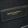 Saint Laurent Black Smooth Calfskin Gold Monogram Bill Pouch 636316 122362310 [P]