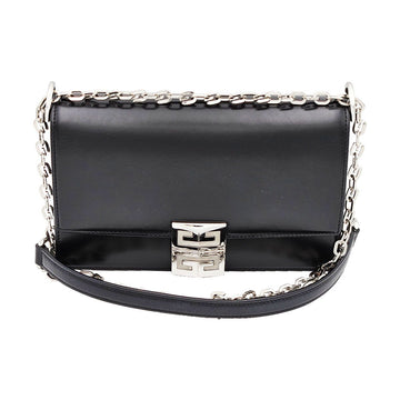 GIVENCHY BB50HEB15S001 ブラック 4G チェーン ボックス レザー スモール ショルダーバッグ 122375413
