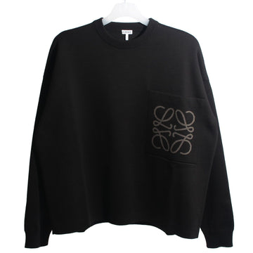 LOEWE Anagram-Pocket-Logo-Strickjacke Schwarz H526Y14KDK 1100 122532956