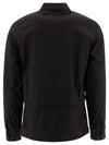 CP Company Metropolis Gabardine Overshirt Black 17CLOS040A 006472A 999 122614673 [P]