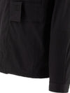 CP Company Metropolis Gabardine Overshirt Black 17CLOS040A 006472A 999 122614673 [P]