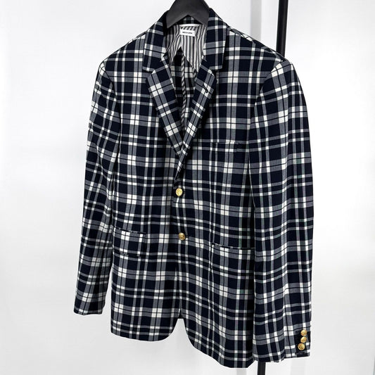 Thom Browne Checked Blazer Jacket 122617718