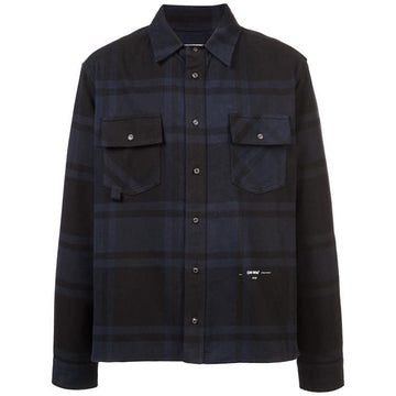 OFF WHITE 19SS チェックパターンシャツ OMGA074R19C08024 32204088