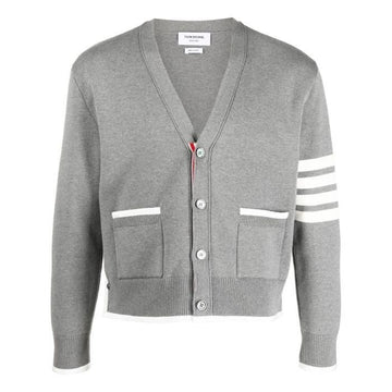 Thom Browne 4-Bar Tipping Cardigan 64271784