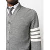 THOM BROWNE 4-Bar V-Neck Cardigan 65243192 [P]