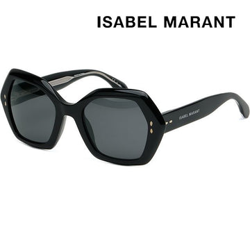 ISABEL MARANT サングラス IM0107GS 807IR ブラック オーバーフィット 太めのフレーム 四角形 122652382